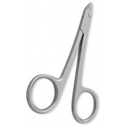 Cuticle Nipper, Scissor Handle. Mirror Finish